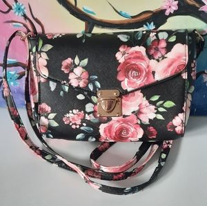 Floral Cross Body Purse